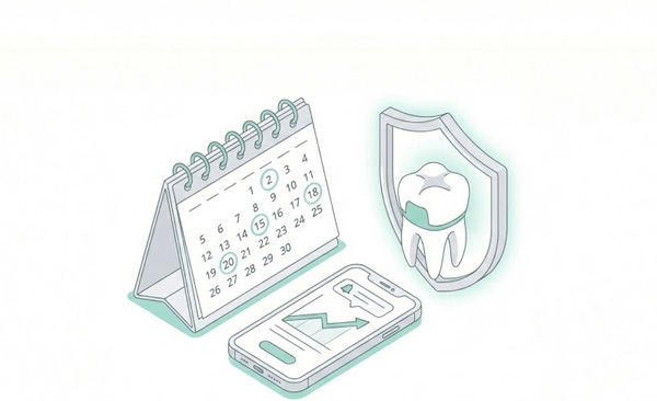 Sfondo <strong>Step 4</strong>Follow-up organizzato